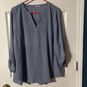 Maurice’s plus size blue blouse